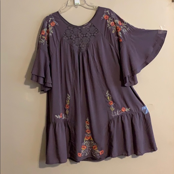 New Umgee Boho embroidered dress - Picture 4 of 8